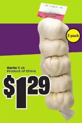 FreshCo Garlic offer