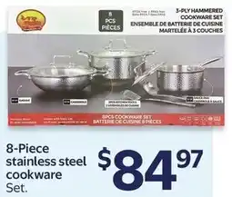 Walmart Stainless steel cookware offer