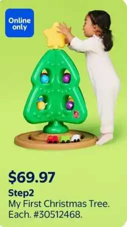 Walmart Step2 My First Christmas Tree offer