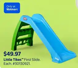 Walmart Little Tikes First Slide offer