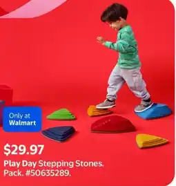 Walmart Play day stepping stones pack offer