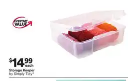 Michaels Storage Keeper by Simply Tidy offer