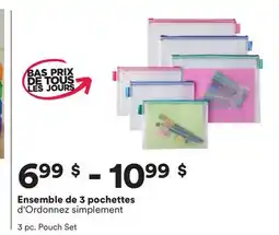 Michaels Ensemble de 3 pochettes d'Ordonnez simplement offer