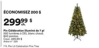 Michaels Pin Célébration illuminé de 7 pi offer