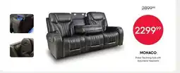 Meubles RD Monaco - Power Reclining Sofa with Adjustable Headrests offer