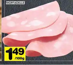 Supermarché PA MORTADELLE offer