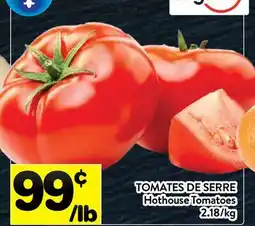 Supermarché PA TOMATES DE SERRE | Hothouse Tomatoes offer
