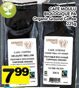 Supermarché PA CAFÉ MOULU BIOLOGIQUE PA | Organic Ground Coffee offer