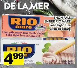 Supermarché PA THON PÂLE ENTIER RIO MARE | Solid Light Tuna offer