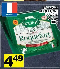 Supermarché PA FROMAGE ROQUEFORT | SOCIÉTÉ Cheese offer