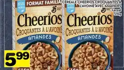 Supermarché PA CÉREALE CHEERIOS CROQUANTES À L'AVOINE AVEC AMANDES | Cereal offer
