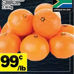 Supermarché PA CLÉMENTINES | Clementines offer