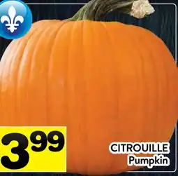 Supermarché PA CITROUILLE | Pumpkin offer