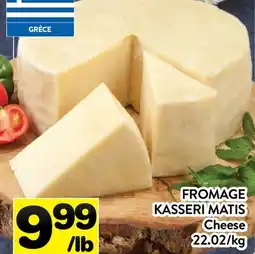 Supermarché PA FROMAGE KASSERI MATIS Cheese offer