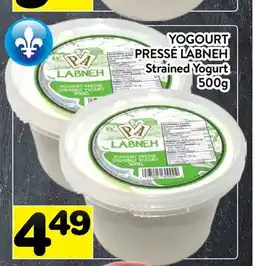 Supermarché PA YOGOURT PRESSÉ LABNEH | Strained Yogurt offer