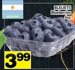 Supermarché PA BLEUETS | Blueberries offer