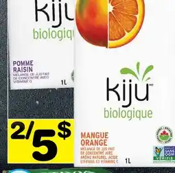 Supermarché PA JUS BIOLOGIQUE KIJU | Organic Juice offer