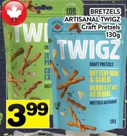 Supermarché PA BRETZELS ARTISANAL TWIGZ | Craft Pretzels offer