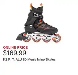 Costco K2 F.I.T. ALU 80 Men's Inline Skates offer