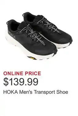 Costco HOKA Men's Transport Shoe offer