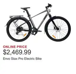 Costco Envo Stax Pro Electric Bike offer