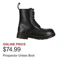 Costco Prospector Unisex Boot offer