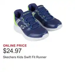 Costco Skechers Kids Swift Fit Runner offer