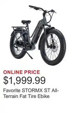 Costco Favorite STORMX ST All-Terrain Fat Tire Ebike offer