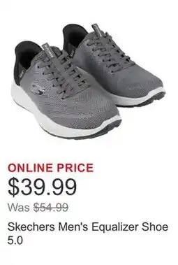 Costco Skechers Men's Equalizer Shoe 5.0 offer