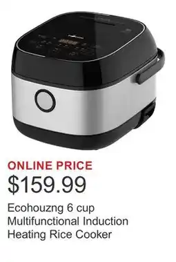 Costco Ecohouzng 6 cup Multifunctional Induction Heating Rice Cooker offer