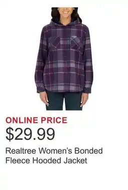 Costco Realtree Women's Bonded Fleece Hooded Jacket offer