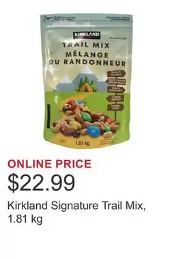 Costco Kirkland Signature Trail Mix, 1.81 kg offer