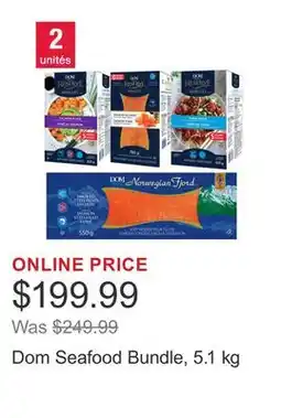 Costco Dom Seafood Bundle, 5.1 kg offer