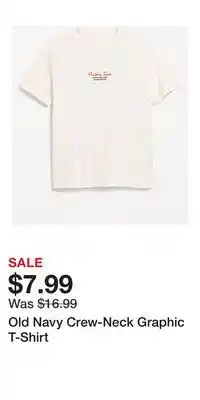 Old Navy Old Navy Crew-Neck Graphic T-Shirt offer