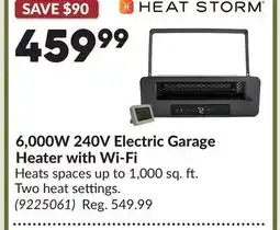 Princess Auto 6,000W 240V Electric Garage Heater with Wi-Fi offer