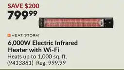 Princess Auto 6,000W Electric Infrared Heater with Wi-Fi offer