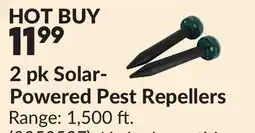 Princess Auto 2 pk Solar- Powered Pest Repellers offer