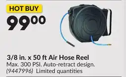 Princess Auto 3/8 in. x 50 ftAir Hose Reel offer