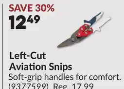 Princess Auto Left-Cut Aviation Snips offer
