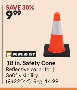 Princess Auto 18 in. Safety Cone offer