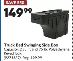 Princess Auto Truck Bed Swinging Side Box offer