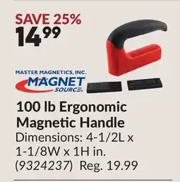 Princess Auto 100 lb Ergonomic Magnetic Handle offer