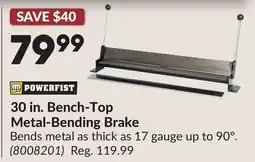 Princess Auto 30 in. Bench-Top Metal-Bending Brake offer