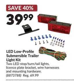 Princess Auto LED Low-Profile Submersible Trailer Light Kit offer