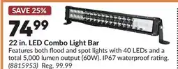 Princess Auto 22 in. LED Combo Light Bar offer