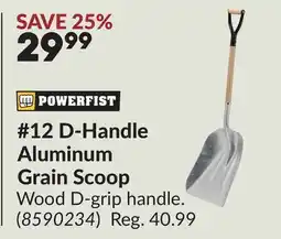 Princess Auto 12 D-Handle Aluminum Grain Scoop offer