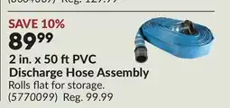 Princess Auto 2 in. x 50 ftPVC Discharge Hose Assembly offer