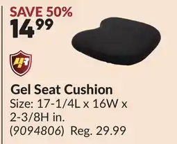 Princess Auto Gel Seat Cushion offer