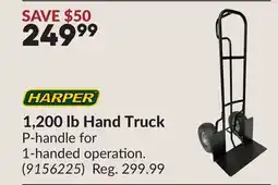 Princess Auto 1,200 lb Hand Truck offer