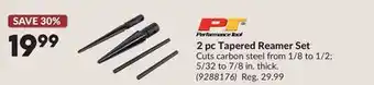 Princess Auto 2 pc Tapered Reamer Set offer